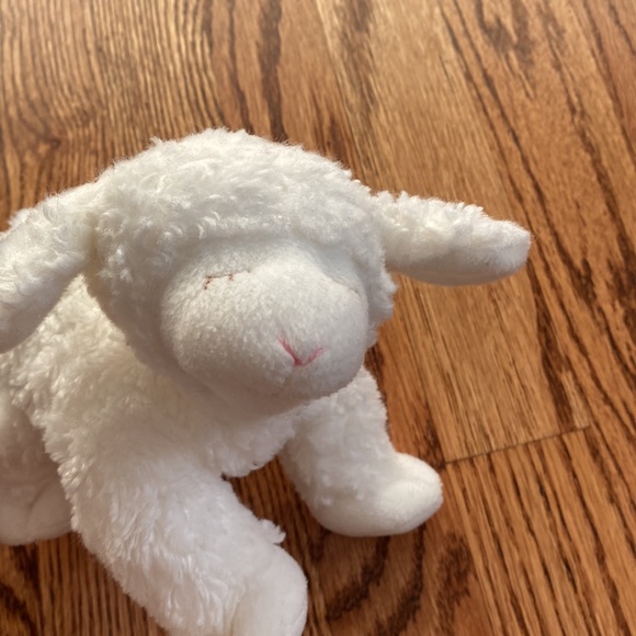 Gund Winky Lamb Rattle Stuffed Animal - Picture 4 of 4